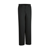 Ashworth Microfiber Herringbone Flat Front Pant Black