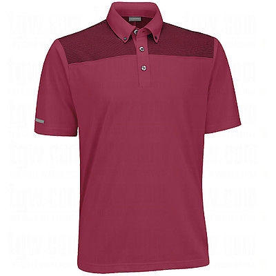 Ashworth Performance EZ-SOF Cut and Sew Polo Burgundy