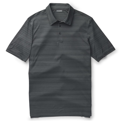 Ashworth Performance Interlock Melange Polo Dark Grey