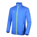 Adidas Men's Puremotion Tour Flex Rib Wind Jacket Bright Royal/Slime - Large