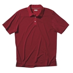 Ashworth Performance EZ-SOF Microstripe Polo Dark Grey/Rumba Red