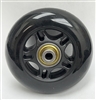 3" inch Rubber Wheel with 1/4" inch Bore Extended Ball Bearing 1~4{x3{x15~16{