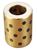 6mm Self Lubricant Graphite Brass Bushing Sleeve Oilless Bearing 6x10x12mm