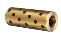6mm Self Lubricant Graphite Brass Bushing Sleeve Oilless Bearing 6x12x35mm