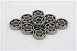 3x6x2 Stainless Steel Open Miniature Bearing Pack of 10