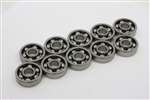 10 S681X Bearing 1.5x4x1.2 Stainless Steel Open