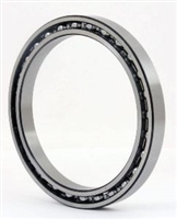 2 inch ID by 2.5 inch OD Slim VA020CP0 Ball Bearing Chrome Steel VA020CP0 Thin Section Open Ball Bearing with a 1/4" cross section width, VA020CP0 dimensions are 2" inch x 2 1/2" inch x 1/4" inch wide, imperial standard bearing.