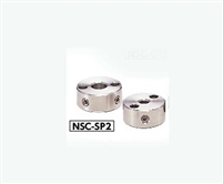 NSC-10-10-SP2 NBK Steel Set Collar with Installation Hole - Set Screw Type -  NBK - One Collar Made in Japan
