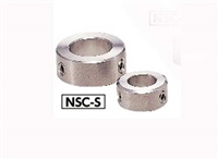 NSC-20-10-S NBK Steel Collar - Set Screw Hex Socket SUSXM7 Type -  NBK - One Collar Made in Japan