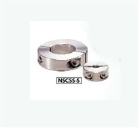 NSCSS-10-12-S NBK Set Collar  Split  type - Stainless Steel One Collar Made in Japan