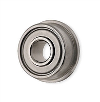 SFR155ZZEE Flanged Bearing With Extended Inner Ring 5/32"x5/16"x1/8" inch