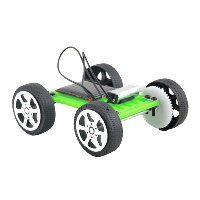 Solar Power Mini Powered Toy Car Kit 80x75x32mm, DIY Solar Power Mini Powered Toy Car Kit for Kids
