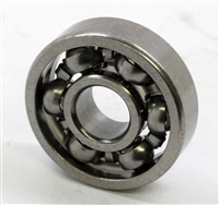 SR188 Open Dry Stainless Steel Ball Bearing 1/4"x1/2"x1/8" inch