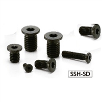 SSH-M3-8-SD NBK Socket Head Cap Screws with Extreme Low & Small Head- Pack of 10-Made in Japan