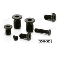 SSH-M4-6-SD-NBK Socket Head Cap Screws with Extreme Low & Small Head- Pack of 10-Made in Japan