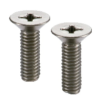 Made in Japan  SVFT-M3-10  NBK Phillips Cross Recessed Flat Head Titanium Machine Screws with Ventilation Hole Pack of 10