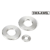 SWA-2-8-1-AWEL NBK Adjust Metal Washer - Steel - Electroless Nickel Plating Made in Japan