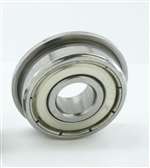 WOBF79 ZZX Shielded Flanged Bearing  5/32"x5/16"x1/8" inch