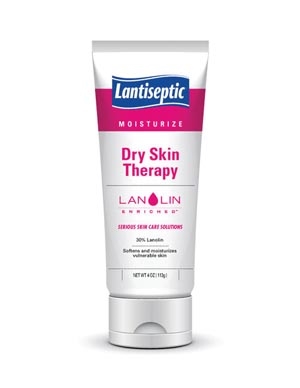 0410-12, DERMARITE LANTISEPTIC DRY SKIN THERAPY Dry Skin Therapy Therapeutic Cream, 4 oz Tube, 12/cs, cs