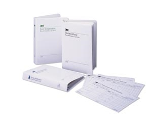 3M Health Care 1254E-S, 3M COMPLY RECORD KEEPING SYSTEM Steam Sterilization Envelope For 1254B Binder, 91/2" x 111/2", 100/pk, 5 pk/cs, CS