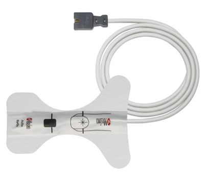 3 ft. adhesive reusable LNCS adult sensor for use with Masimo SET series sensors and monitors