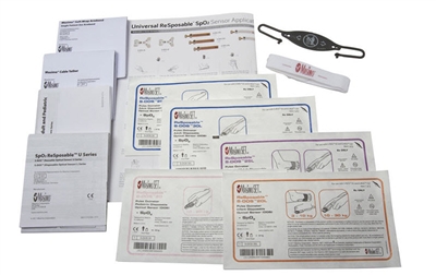 Resposable sensor training kit for Masimo adult and pediatric products
