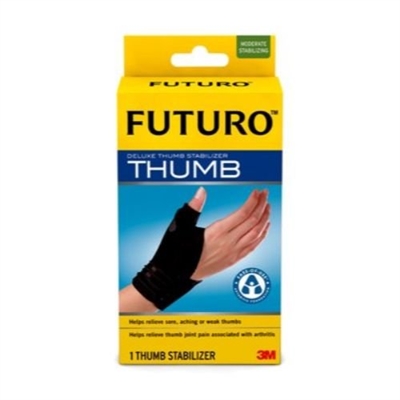 3M Health Care 45843EN, 3M FUTURO DELUXE THUMB STABILIZER Thumb Stabilizer, Small/ Medium, 2/pk 6 pk/cs (80 cs/plt), CS