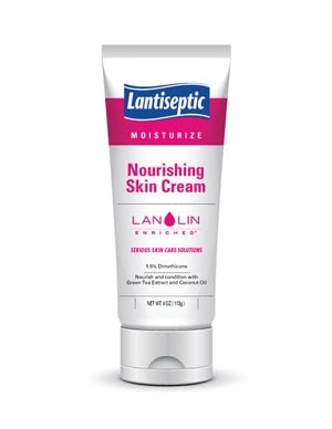 0813, DERMARITE LANTISEPTIC DAILY CARE SKIN PROTECTANT Nourishing Skin Cream, 4 oz Tube, NDC# 12090-0081-3, 12/cs, cs