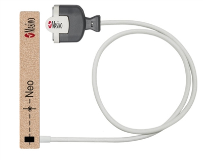 2514 Masimo, M-LNCS Neo, Adult/Neonatal SpO2 Adhesive Sensor, 18 in. Single Patient Use 20/Bx