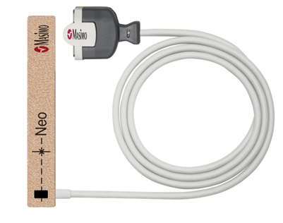 2515 Masimo, M-LNCS Neo-3, Adult/Neonatal SpO2 Adhesive Sensor, 3 ft. Single Patient Use 20/Bx