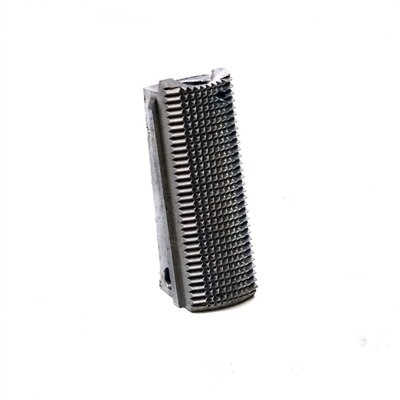 Officers Stainless Mainspring Housing Checkered