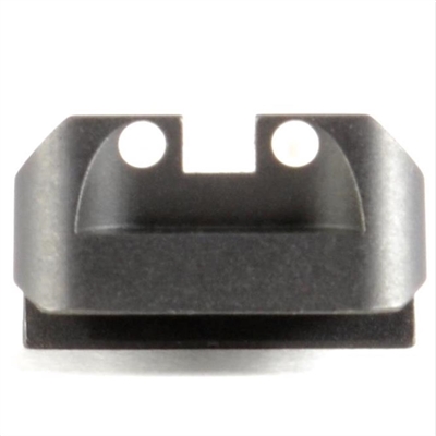 1911 Novak Rear Sight, White Dot