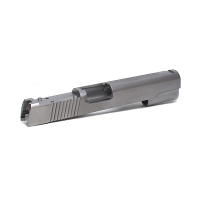 Remsport 1911 Government 9mm Slide with Rear and Top Serrations with Delta Point Sight Cut