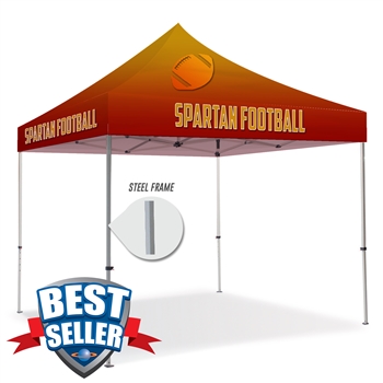 10ft Pop Up Canopy (Steel) - Full Color