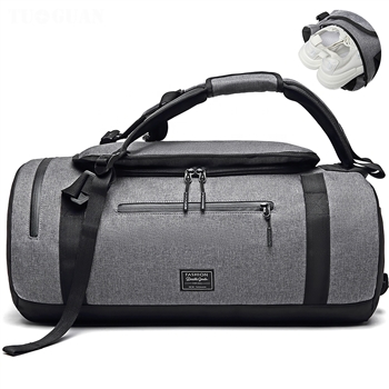 Waterproof Weekender Duffle Bag with Shoe Compartment