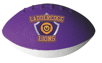 Custom Two-Toned Foam Football