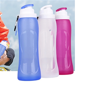 Foldable Silicone Drink Sport Water Bottle