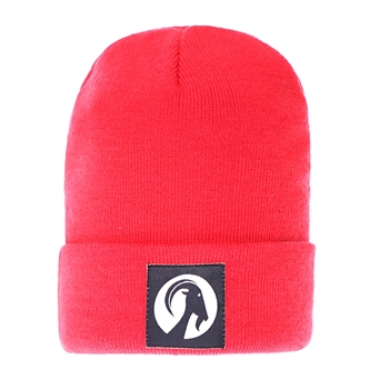 Knitted Beanie Hat - Roll Up Hem