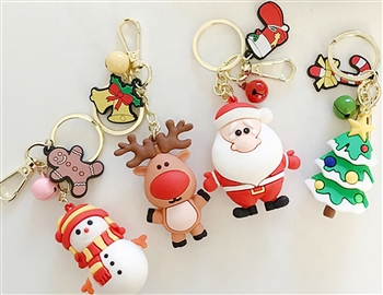 Christmas PVC Keychain