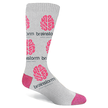 Custom Crew Socks - Premium Knit Dress Style