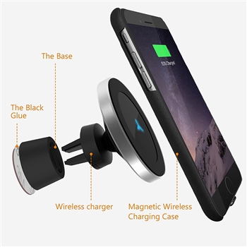 Magnetic Wireless Car Phone Charger