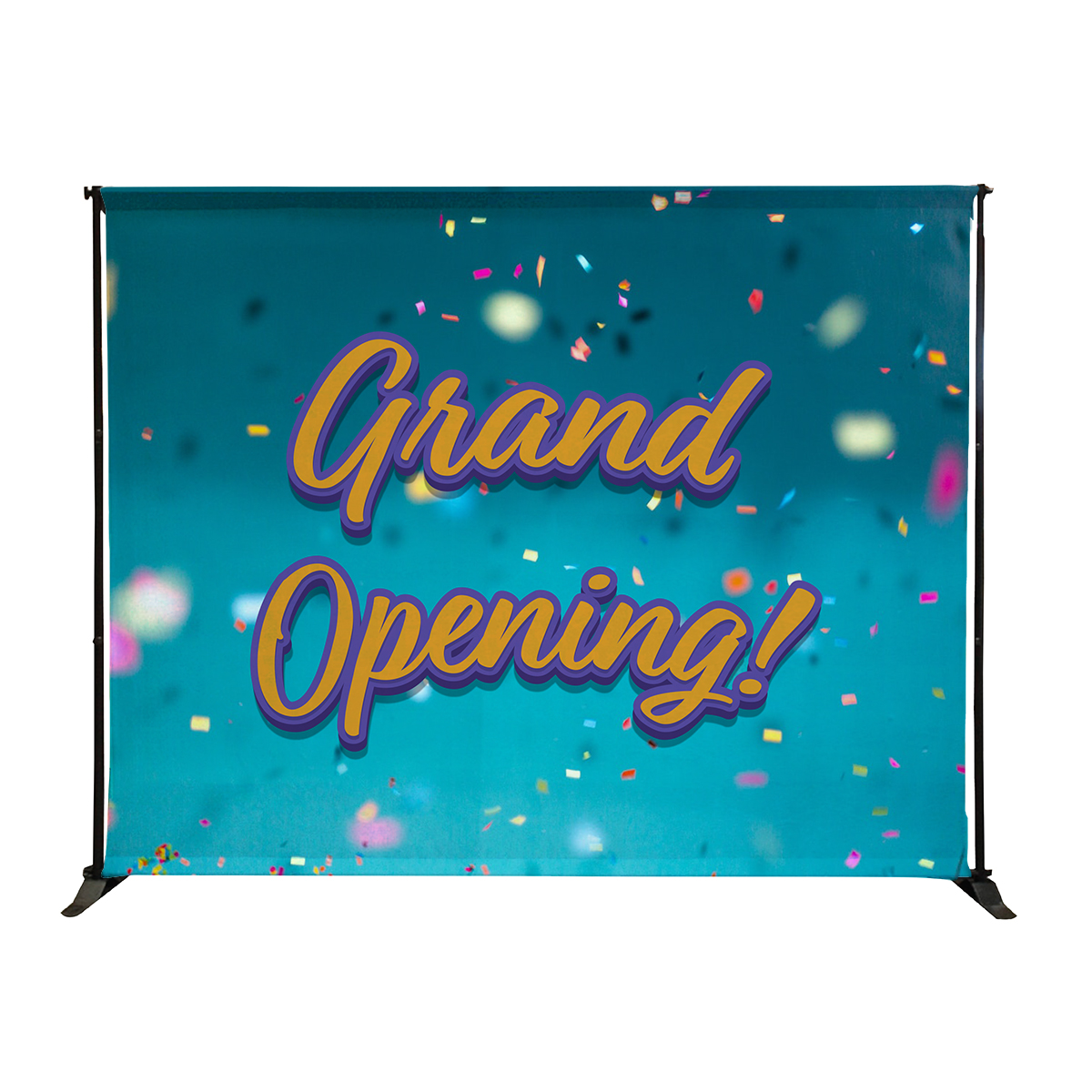 10x8 ft Jumbo Banner Stand - Premium