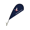 Mini Teardrop Flag - Single Sided Clip