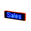 LED Name Tag - Blue