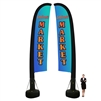 Outdoor Inflatable Flag-Double sided-26FT