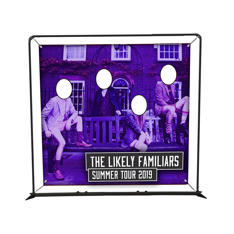 8.5ft SmartFit Barrier Display - Face Cutout