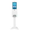 21.5" LED Screen Sanitizer Dispenser Stand