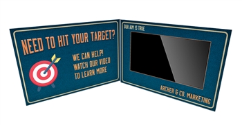 Custom Video Brochure Display