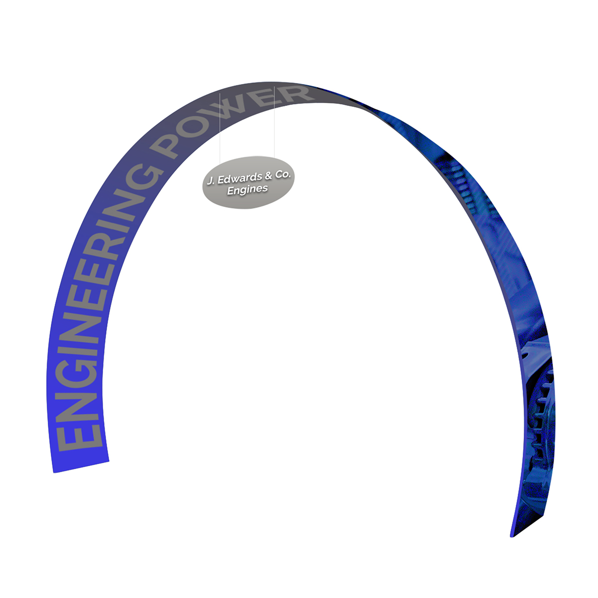 20ft Arch Wave Display
