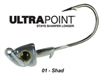 Smart Mouth Jig Heads 30 degree Mustad